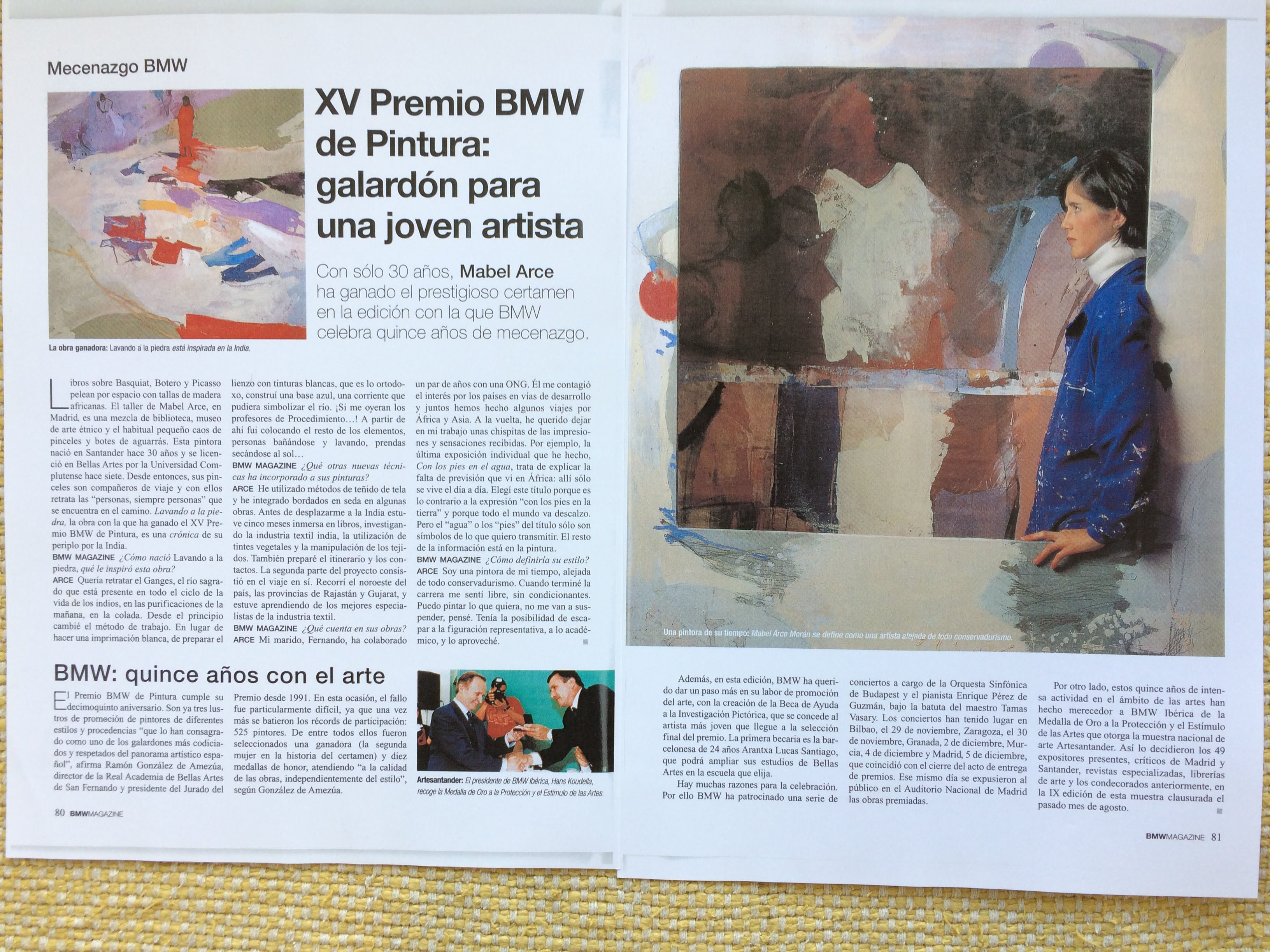 Reseña XV Premio de Pintura BMW